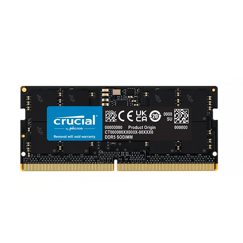 Crucial 32GB DDR5 4800MHz Laptop RAM Module